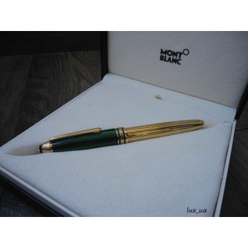 MONTBLANC MEISTERSTUCK SOLITAIRE CZAR Nikolai I TSAR SILVER Malachite LEGRAND ROLLERBALL PEN