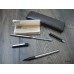 MONTBLANC Noblesse Slimine Matte Black Steel FOUNTAIN & BALLPOINT NOS PEN SET