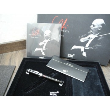 MONTBLANC SIR GEORG SOLTI DONATION Special Edition 2005 FOUNTAIN PEN SET NEW