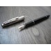 MONTBLANC MEISTERSTUCK SOLITAIRE DOUE 144 Stainless Steel 18K GOLD M nib FOUNTAIN PEN