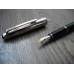 MONTBLANC MEISTERSTUCK SOLITAIRE DOUE 144 Stainless Steel 18K GOLD M nib FOUNTAIN PEN