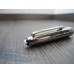 MONTBLANC MEISTERSTUCK SOLITAIRE DOUE 144 Stainless Steel 18K GOLD M nib FOUNTAIN PEN