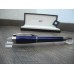 MONTBLANC STARWALKER COOL BLUE PLATINUM 14K GOLD M nib FOUNTAIN PEN