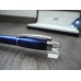 MONTBLANC STARWALKER COOL BLUE PLATINUM 14K GOLD M nib FOUNTAIN PEN