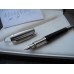 MONTBLANC STARWALKER DOUE GUILLOCHE PLATINUM 14K GOLD F NIB FOUNTAIN PEN