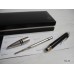 MONTBLANC STARWALKER DOUE GUILLOCHE BLACK PLATINUM BALLPOINT PEN