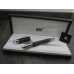 MONTBLANC STARWALKER Metal & Rubber PLATINUM 14K GOLD M nib FOUNTAIN PEN
