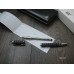 MONTBLANC STARWALKER Metal Rubber PLATINUM Fineliner ROLLERBALL PEN NEW SET 8856