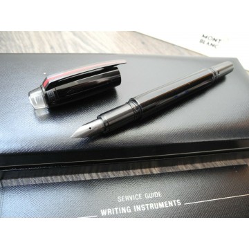 MONTBLANC STARWALKER URBAN SPEED MATTE BLACK 14K GOLD M nib FOUNTAIN PEN SET NOS