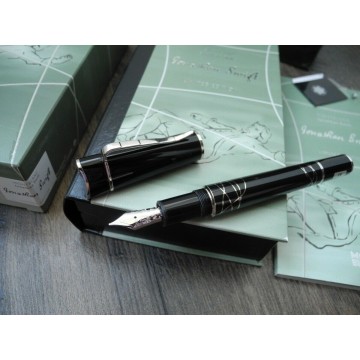 MONTBLANC WRITERS EDITION JONATHAN SWIFT LIMITED 18K GOLD M Fountain Pen SET NEW