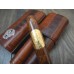 OMAS FRANCK MULLER LIMITED EDITION 18K 750 YELLOW GOLD CIGAR ROLLERBALL PEN