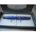 PARKER DUOFOLD INTERNATIONAL Lapis Lazuli GT 18K GOLD X nib FOUNTAIN PEN SET NEW