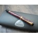 PARKER DUOFOLD INTERNATIONAL MAROON MARBLE & GOLD ROLLERBALL PEN BOX