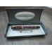 PARKER DUOFOLD INTERNATIONAL MAROON MARBLE & GOLD ROLLERBALL PEN BOX