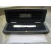 PARKER DUOFOLD CENTENNIAL BLACK & PEARL 18K GOLD F nib FOUNTAIN PEN NEW SET