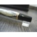 PARKER DUOFOLD CENTENNIAL BLACK & PEARL 18K GOLD F nib FOUNTAIN PEN NEW SET