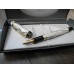 PARKER DUOFOLD INTERNATIONAL BLACK & PEARL 18K GOLD F nib FOUNTAIN PEN BOX