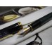 PELIKAN SOUVERAN M1000 BLACK&GREEN 18K GOLD B NIB FOUNTAIN PEN