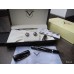 VISCONTI DIVINA BLACK MIDI Midsize Rollerball PEN + CUFFLINKS SET NEW