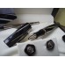 VISCONTI DIVINA BLACK MIDI Midsize Rollerball PEN + CUFFLINKS SET NEW