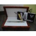 VISCONTI METROPOLIS SOLID 925 STERLING SILVER Retractable 14K GOLD F Nib NEW SET