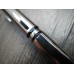 VISCONTI METROPOLIS SOLID 925 STERLING SILVER Retractable 14K GOLD F Nib NEW SET