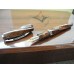 VISCONTI DIVINA PROPORZIONE BURLWOOD 1618 LIMITED EDITION 18K GOLD FOUNTAIN PEN