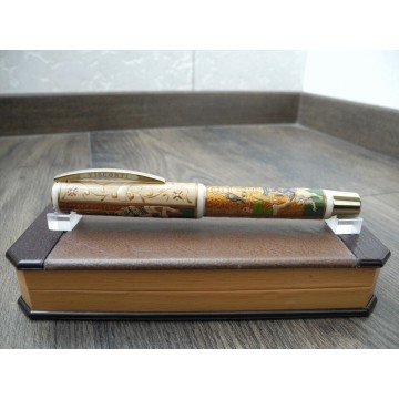 VISCONTI TAROT THE CHARIOT AND THE WHEEL OF FORTUNE GOLD LIMITED 78 FOUNTAIN PEN