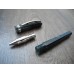 VISCONTI WALL STREET GREEN SILVER Celluloid Italy ROLLERBALL PEN