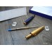 WATERMAN EDSON SAPPHIRE BLUE 23K GOLD BALLPOINT PEN DISPLAY SET NEW CONDITION