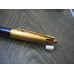WATERMAN EDSON SAPPHIRE BLUE 23K GOLD BALLPOINT PEN DISPLAY SET NEW CONDITION