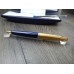 WATERMAN EDSON SAPPHIRE BLUE 23K GOLD BALLPOINT PEN