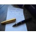 WATERMAN EDSON SAPPHIRE BLUE 18K 750 GOLD F nib FOUNTAIN PEN MINT