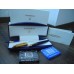 WATERMAN EDSON SAPPHIRE BLUE 18K GOLD F NIB FOUNTAIN PEN FULL SET MINT