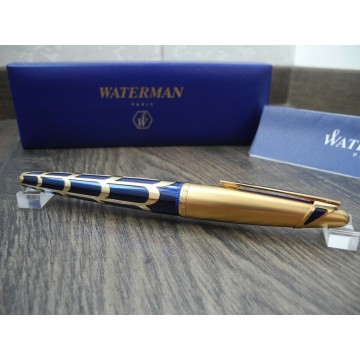 WATERMAN EDSON BOUCHERON SOLID 18K GOLD LIMITED EDITION M nib FOUNTAIN PEN MINT