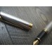 WATERMAN L'Etalon STERLING SILVER 18K GOLD EF ExtraFine NIB FOUNTAIN PEN
