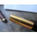 WATERMAN LIAISON BROWN EBONITE WOOD LeMan 18K GOLD F nib FOUNTAIN PEN FULL SET