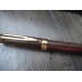 WATERMAN LIAISON BROWN EBONITE WOOD LeMan 18K GOLD F nib FOUNTAIN PEN FULL SET