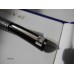 WATERMAN SERENITE 18K WHITE GOLD F nib BLACK FOUNTAIN PEN SET INK CARTRIDGES