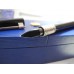 WATERMAN SERENITE 18K WHITE GOLD F nib BLACK FOUNTAIN PEN SET INK CARTRIDGES