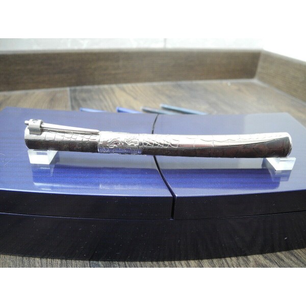 WATERMAN SERENITE COLLECTION D'ART TERRE (EARTH) GOLD SILVER LIMITED FOUNTAIN PEN