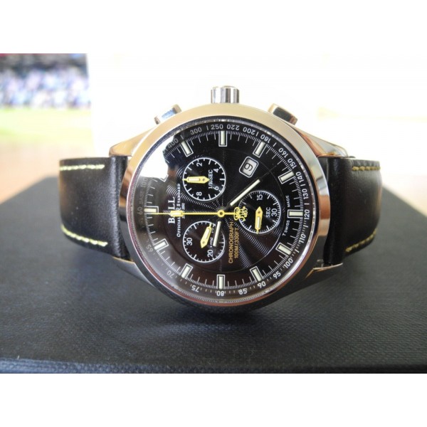 Ball Engineer Railroader Chronograph 38 mm Swiss Mens watch full set MINT