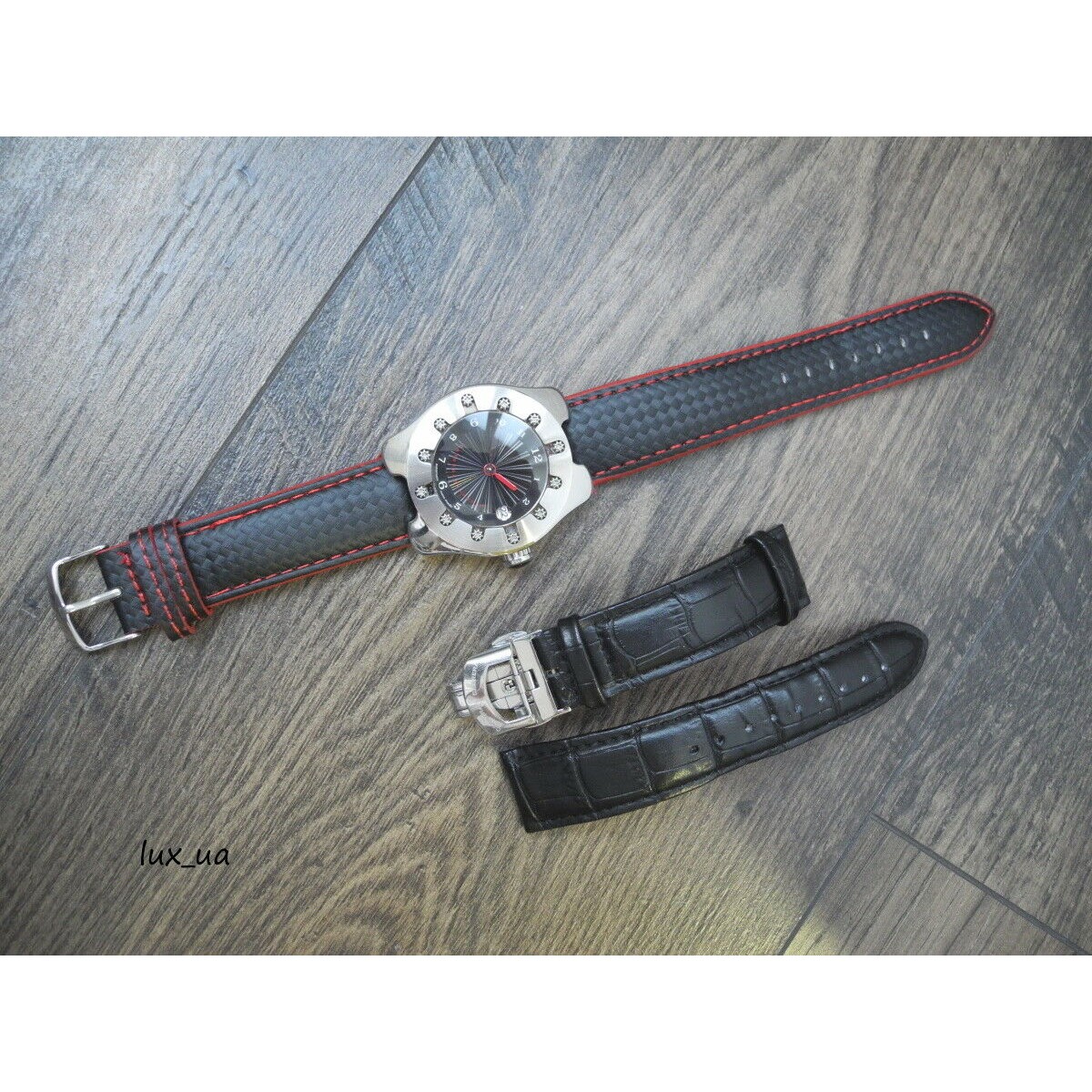 CARRERA y CARRERA AVALON BLACK 40.5mm AUTOMATIC WATCH CARBON