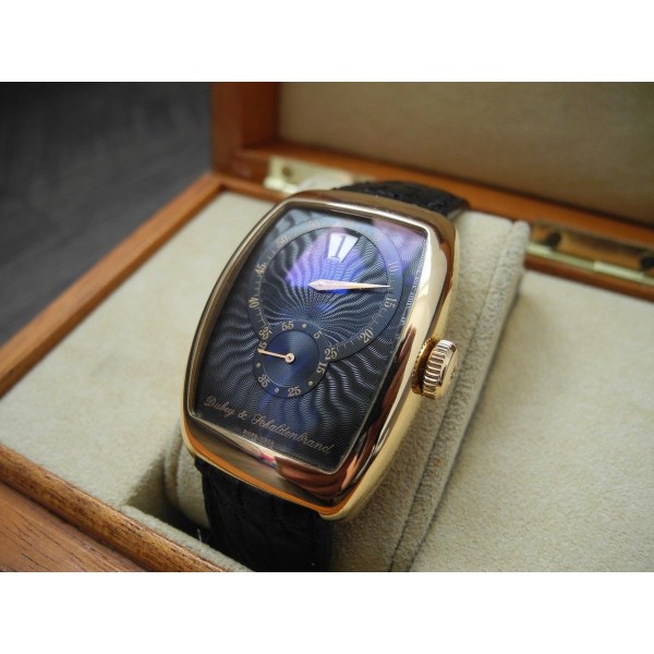 DUBEY & SCHALDENBRAND AERODYN JUMP HOUR 18K YELLOW GOLD LIMITED EDITION WATCH