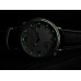 FREDERIQUE CONSTANT DUAL TIME 36mm STEEL CARBON strap SWISS WATCH SET FC-205