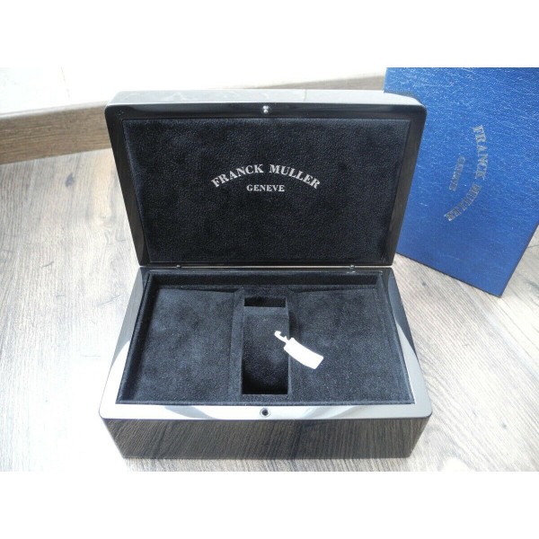 FRANCK MULLER VANGUARD Lacquered WOOD HIGH QUALITY WATCH BOX TAG NEW