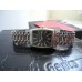 GERALD GENTA SOLO 35x44mm BIG DATE Stainless Steel AUTOMATIC WATCH LEATHER BOX