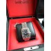 GERALD GENTA SOLO 35x44mm BIG DATE Stainless Steel AUTOMATIC WATCH LEATHER BOX