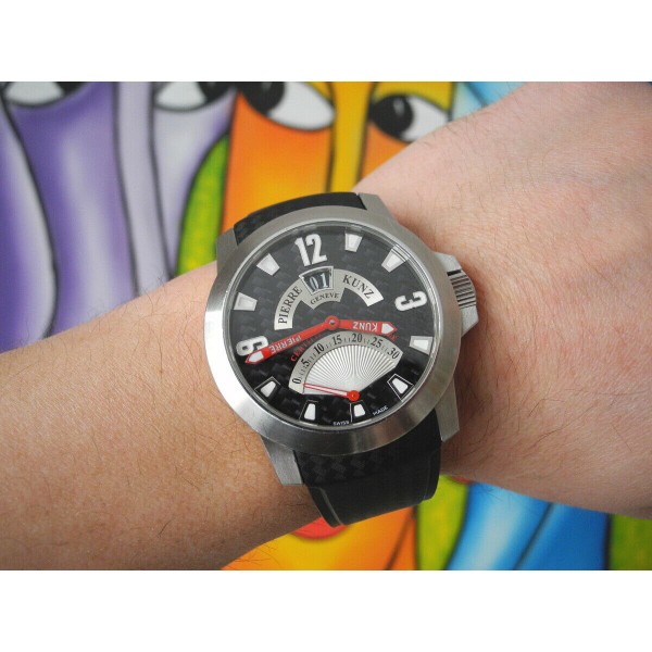 PIERRE KUNZ SPORT Grand Spirit of Challenge Retrograde Seconds Automatic Watch