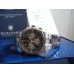 SCALFARO CAP FERRAT TriCompax CHRONOGRAPH AUTOMATIC 43mm SWISS WATCH SS BRACELET